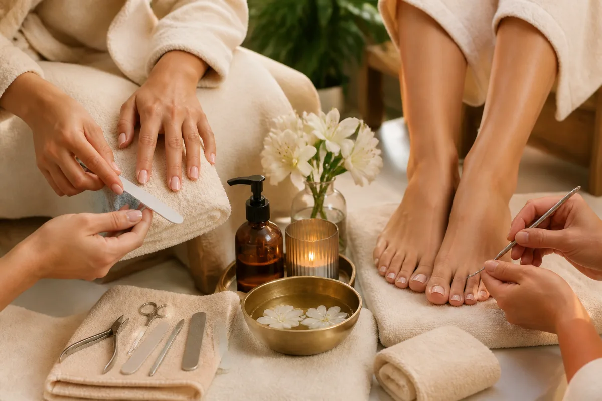 Маникюр и педикюр в Solo Spa в Шарм-эль-Шейхе