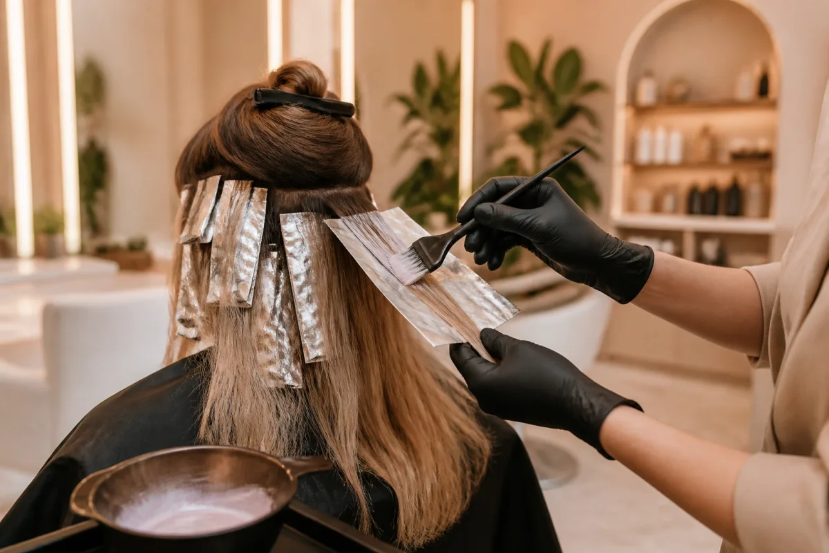 Профессиональная окраска волос в салоне Solo Spa в Шарм-эль-Шейхе